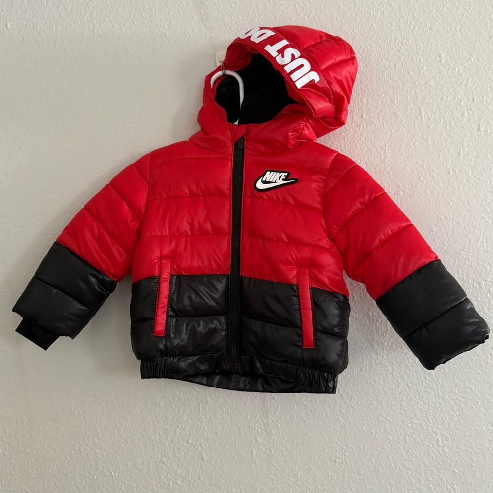 Nike Red Puffer Jacket Size 12M